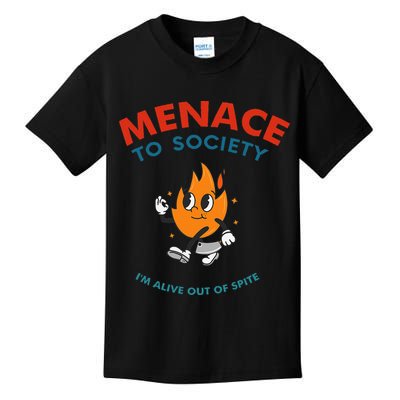 Menace To Society IM Alive Out Of Spite Apparel Kids T-Shirt
