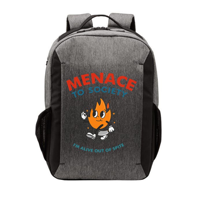 Menace To Society IM Alive Out Of Spite Apparel Vector Backpack