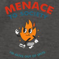 Menace To Society IM Alive Out Of Spite Apparel Vector Backpack