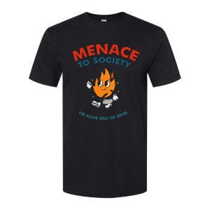 Menace To Society IM Alive Out Of Spite Apparel Softstyle CVC T-Shirt