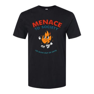 Menace To Society IM Alive Out Of Spite Apparel Softstyle CVC T-Shirt