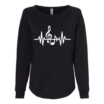 Music The Soul In My Heart Womens California Wash Sweatshirt