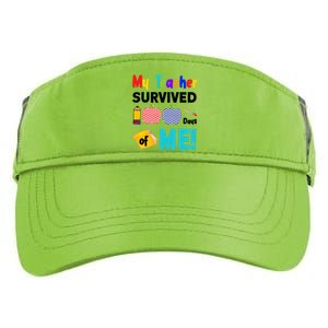 My Teacher Survived 100 Days Of Me Adult Drive Performance Visor