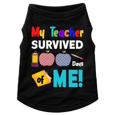 My Teacher Survived 100 Days Of Me Doggie Tank