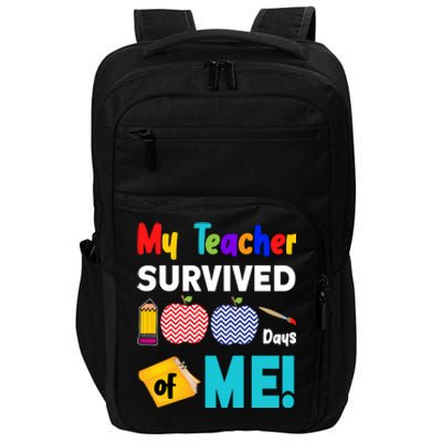 My Teacher Survived 100 Days Of Me Impact Tech Backpack