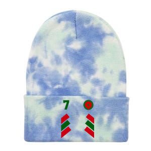 Morocco Team Sport Number 7 Tie Dye 12in Knit Beanie