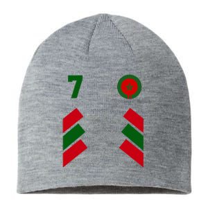 Morocco Team Sport Number 7 Sustainable Beanie