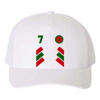 Morocco Team Sport Number 7 Yupoong Adult 5-Panel Trucker Hat