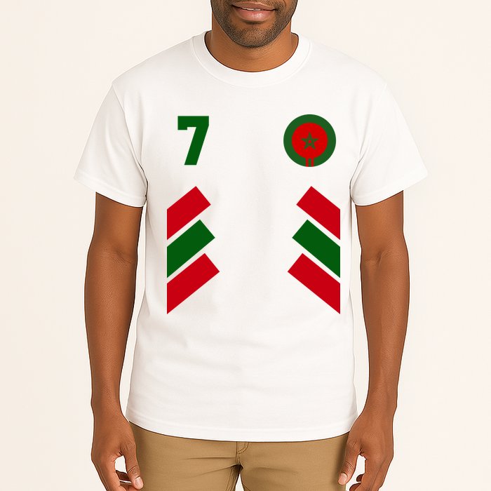 Morocco Team Sport Number 7 Tall T-Shirt