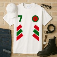 Morocco Team Sport Number 7 Tall T-Shirt