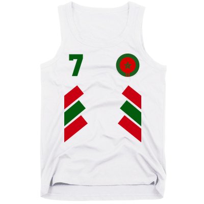 Morocco Team Sport Number 7 Tank Top