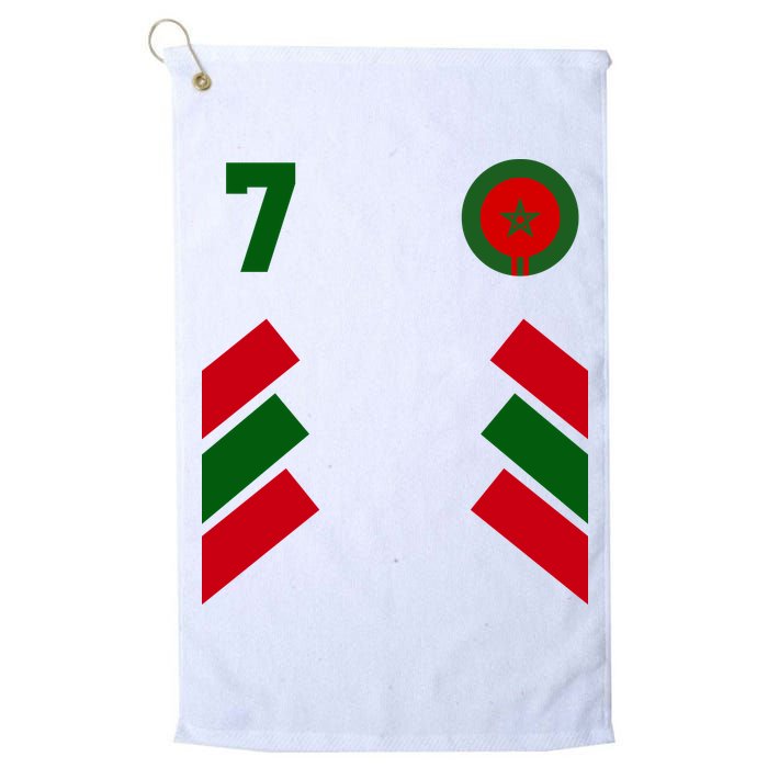 Morocco Team Sport Number 7 Golf Towel