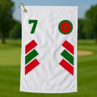 Morocco Team Sport Number 7 Golf Towel