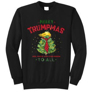 Merry Trumpmas Santa Trump Christmas Sweatshirt