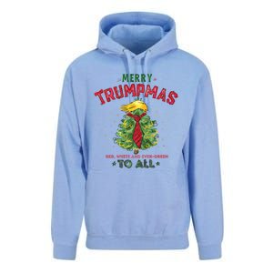 Merry Trumpmas Santa Trump Christmas Unisex Surf Hoodie