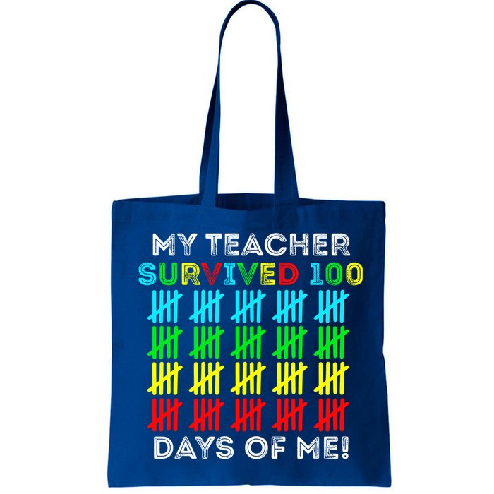 My Teacher Survived 100 Days Of Me 100 Days Of School Gift Bag