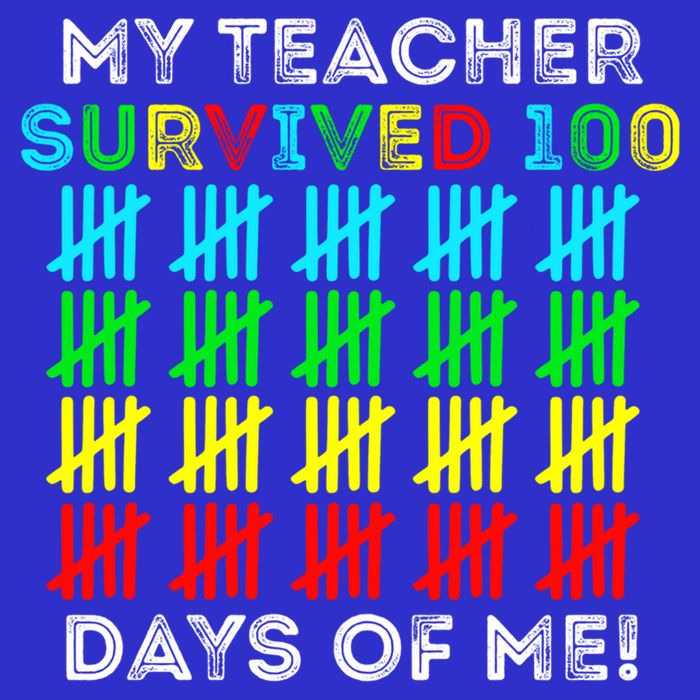My Teacher Survived 100 Days Of Me 100 Days Of School Gift Bag