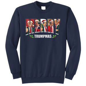 Merry Trumpmas Santa Trump Christmas Pajamas Funny Sweatshirt