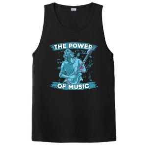 Music Teacher School Professor Musical Gift The Power Of Music Great Gift PosiCharge Competitor Tank