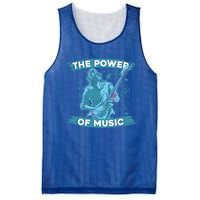 Music Teacher School Professor Musical Gift The Power Of Music Great Gift Mesh Reversible Basketball Jersey Tank