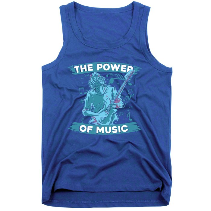 Music Teacher School Professor Musical Gift The Power Of Music Great Gift Tank Top