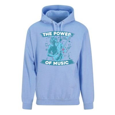 Music Teacher School Professor Musical Gift The Power Of Music Great Gift Unisex Surf Hoodie