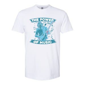 Music Teacher School Professor Musical Gift The Power Of Music Great Gift Softstyle CVC T-Shirt