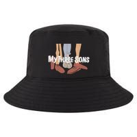 My Three Sons Shoes Retro Lover Gift Cool Comfort Performance Bucket Hat