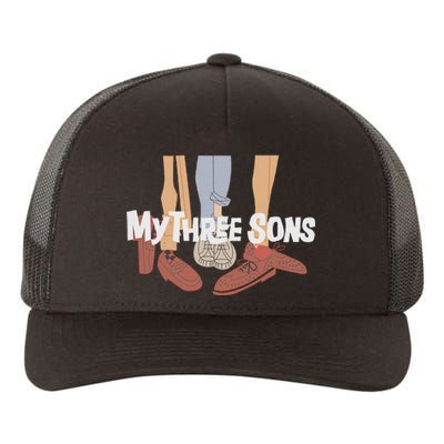 My Three Sons Shoes Retro Lover Gift Yupoong Adult 5-Panel Trucker Hat