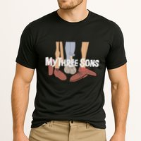 My Three Sons Shoes Retro Lover Gift Cooling Performance Crew T-Shirt