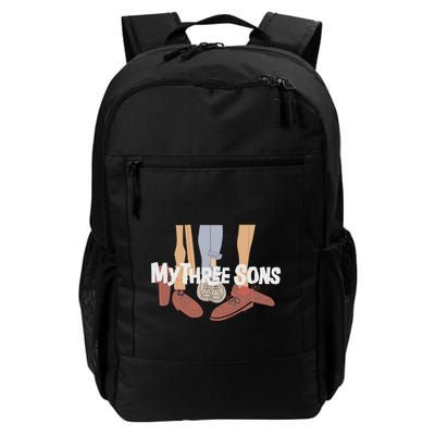 My Three Sons Shoes Retro Lover Gift Backpack