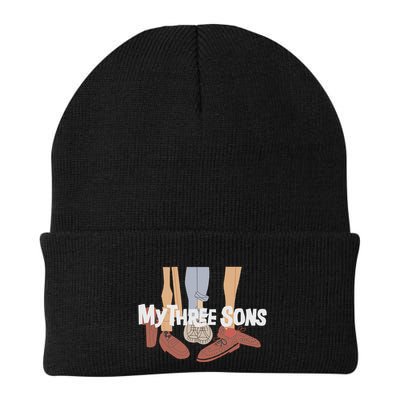 My Three Sons Shoes Retro Lover Gift Beanie