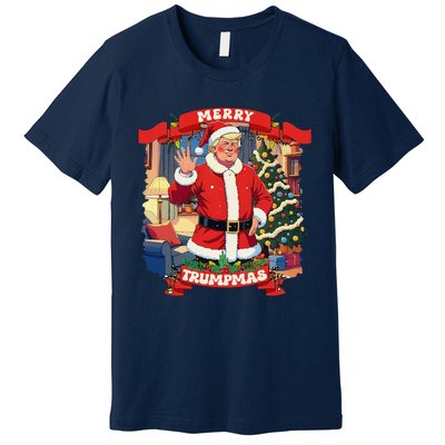 Merry Trumpmas Santa Trumpchristmas Pajamas Funny Premium T-Shirt