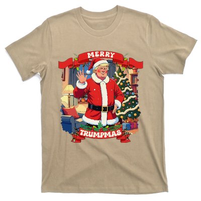 Merry Trumpmas Santa Trumpchristmas Pajamas Funny T-Shirt