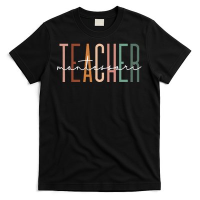 Montessori Teacher Squad School Worker Appreciation T-Shirt