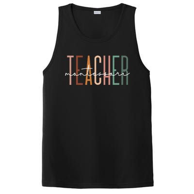 Montessori Teacher Squad School Worker Appreciation PosiCharge Competitor Tank