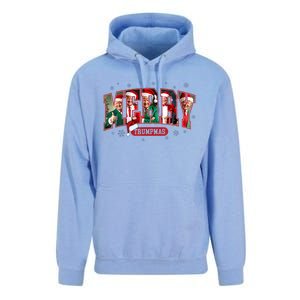 Merry Trumpmas Santa Trump Christmas Pajamas Funny Unisex Surf Hoodie