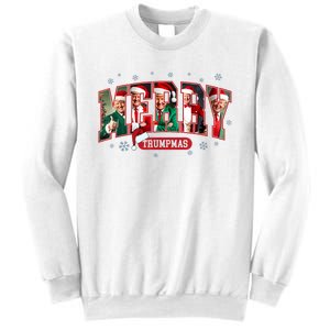 Merry Trumpmas Santa Trump Christmas Pajamas Funny Sweatshirt