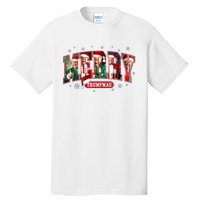 Merry Trumpmas Santa Trump Christmas Pajamas Funny Tall T-Shirt