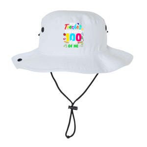 My Teacher Survived 100 Days Of Me School Gift Legacy Cool Fit Booney Bucket Hat