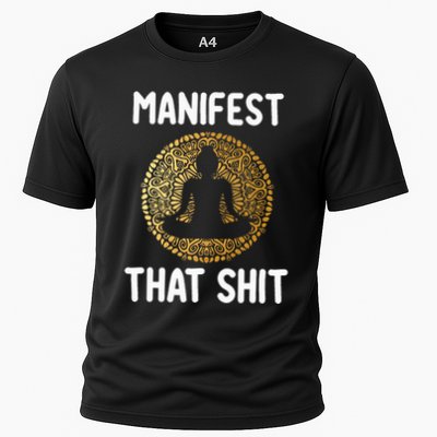 Manifest That Shit Law Of Attraction Funny Spiritual Gift  Performance Shirt