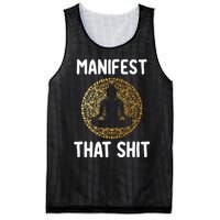 Manifest That Shit Law Of Attraction Funny Spiritual Gift  Mesh Reversible Basketball Jersey Tank