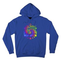 My Teacher Survived 100 Days Of Me! Happy 100 Days Tie Dye Meaningful Gift Hoodie