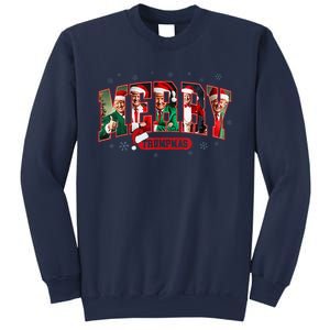 Merry Trumpmas Santa Trump Christmas Pajamas Funny Sweatshirt