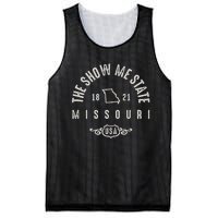 Missouri The Show Me State Vintage Mesh Reversible Basketball Jersey Tank