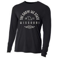 Missouri The Show Me State Vintage Cooling Performance Long Sleeve Crew