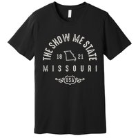 Missouri The Show Me State Vintage Premium T-Shirt