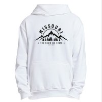 Missouri The Show Me State Est. 1821 Vintage Mountains Gift Urban Pullover Hoodie