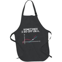 Math Teacher Sometimes I Go Off On A Tangent Apron