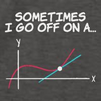 Math Teacher Sometimes I Go Off On A Tangent Vector Backpack